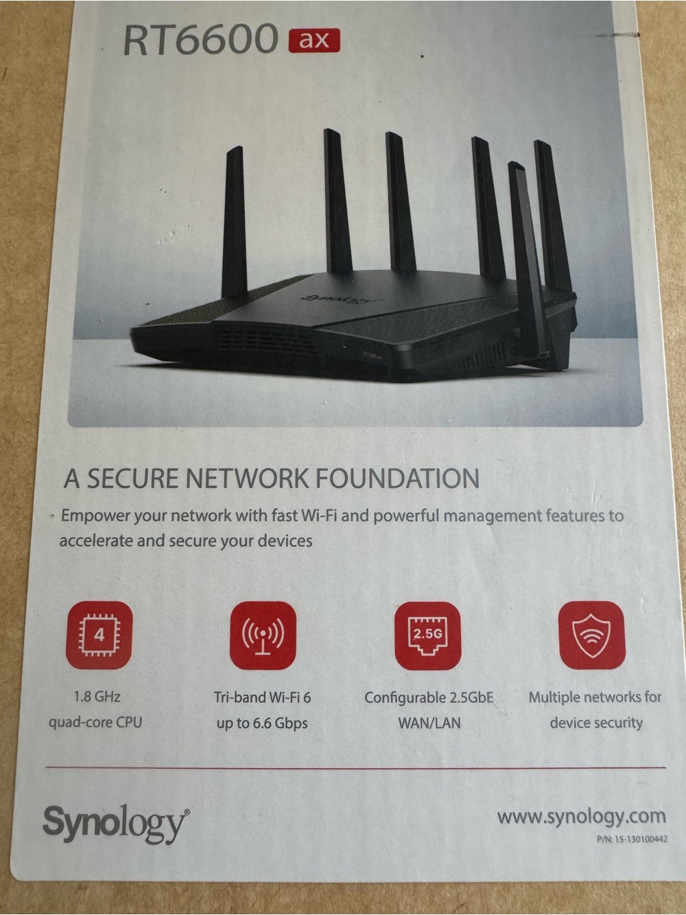 Black Wireless Router - High-Performance Networking - Picture 10 of 11